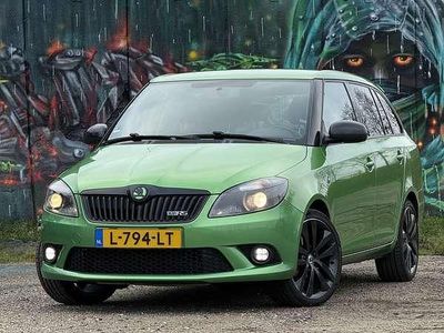 Occasion Skoda Fabia RS 179 PK (131 kW) 2011 Groen Stationwagen