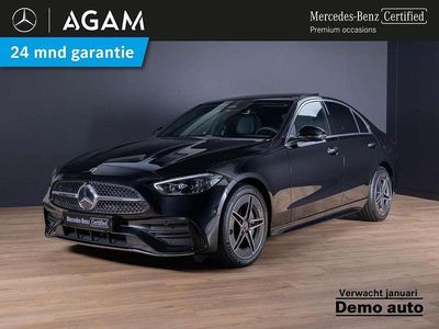 Zwart Occasion 2025 Mercedes C300e Premium Plus Sedan | € 57.450 (Iets duurder)