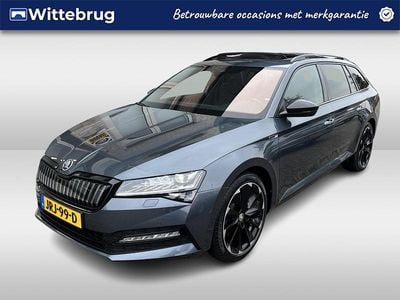 Grijs Gebruikt 2021 Skoda Superb Business Line Stationwagen | € 30.950 (Eerlijke prijs)