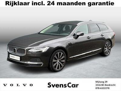 tweedehands Volvo V90 2.0 T8 Recharge AWD Plus Bright | Harman/Kardon | Panoramadak | trekhaak | Stoelverwarming |