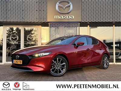 Soul red crystal (donker rood) Occasion 2021 Mazda 3 Sportive Hatchback | € 20.890 (Iets duurder)