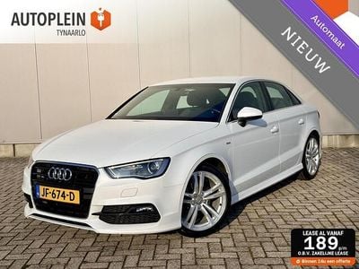 Wit Occasion 2016 Audi A3 S-Line Sedan | € 11.495 (Super prijs)