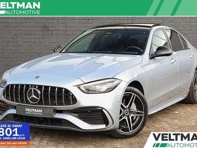 Grijs Gebruikt 2024 Mercedes C300e AMG line Sedan | € 48.995 (Goede deal)