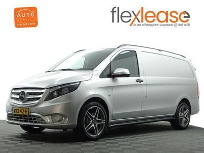 tweedehands Mercedes Vito 114 CDI Lang L2 AMG Night Edition- 3 Pers, 40DKM, Cruise, Clima, Sidebars, Roofrails