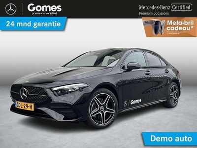 Zwart Gebruikt 2024 Mercedes A250 AMG line Sedan | € 39.950 (Iets duurder)