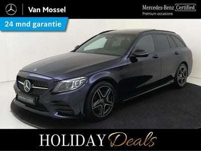Blauw Gebruikt 2021 Mercedes C180 Premium Stationwagen | € 31.945 (Eerlijke prijs)