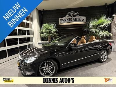 Zwart Occasion 2014 Mercedes E220 Edition Cabriolet | € 14.500 (Goede deal)