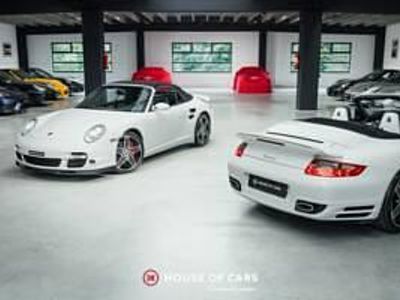 Witcarrara white metallic ( b9a ) Gebruikt 2008 Porsche 911 Turbo Cabriolet Cabriolet | € 115.900