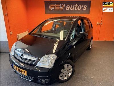 Zwart (metallic) Occasion 2009 Opel Meriva Cosmo MPV | € 3.450 (Eerlijke prijs)