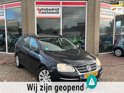 Zwart (metallic) Gebruikt 2007 VW Golf V Trendline Stationwagen | € 1.498 (Iets duurder)