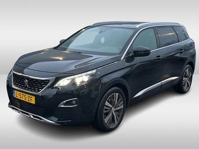 Zwart Gebruikt 2018 Peugeot 5008 GT-line SUV | € 17.999 (Goede deal)