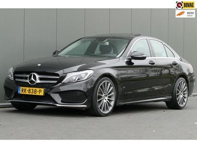 Occasion Mercedes C180 AMG 156 PK (114 kW) 2017 Zwart Sedan