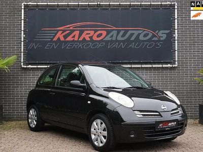 Zwart Gebruikt 2005 Nissan Micra Visia Hatchback | € 950 (Eerlijke prijs)