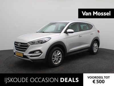 Platinum silver metallic (u3s) Gebruikt 2018 Hyundai Tucson Edition SUV | € 16.440 (Goede deal)