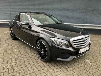 tweedehands Mercedes C350e PANO-XENON-LED-AHK-AMG