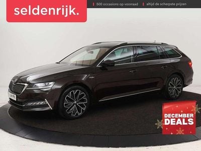 Bruin Gebruikt 2020 Skoda Superb LAURIN & KLEMENT Stationwagen | € 19.900 (Goede deal)