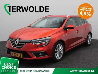 Occasion Renault Mégane GrandTour Intens 140 PK (102 kW) 2019 Rood Stationwagen