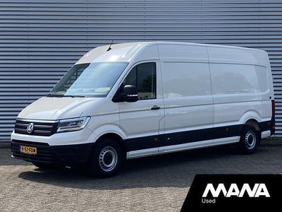 tweedehands VW Crafter 35 177pk Automaat 2.0 TDI L4 Highline LED Airco Sensoren Camera Cruise CarPlay Stoelverwarming Trekhaak Bijrijdersbank