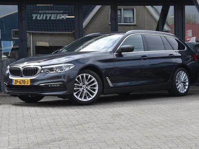 tweedehands BMW 520 5 Serie Touring i High Executive LEDER COMFORT STOELVERWARMING DEALER ONDERHOUDEN NAP