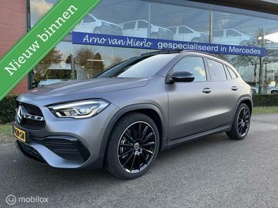 tweedehands Mercedes GLA200 AMG Line Magno Grey Camera Panoramadak Steefver