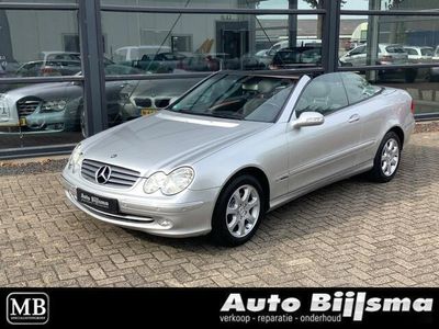 tweedehands Mercedes 200 CLK-KLASSE CabrioK. Elegance, automaat, leer, navi, nette auto