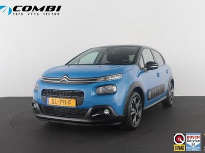 Blauw Occasion 2018 Citroën C3 Feel Hatchback | € 7.650 (Eerlijke prijs)