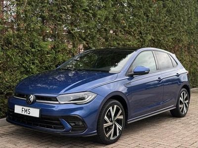 Occasion VW Polo R-line 110 PK (80 kW) 2022 Blauw Hatchback
