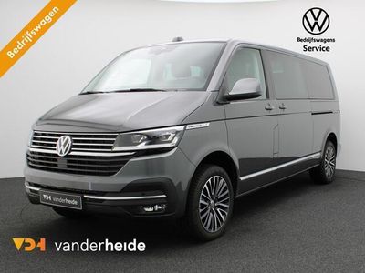 tweedehands VW Caravelle TRANSPORTER 2.0 TDI L2H1204PK DSG (grijs kenteken) Achteruitrijcamera, 2x elek. schuifdeur, leder, winterpakket, virtual cockpit, elek. stoel, alarm, 18'' lichtmetaal