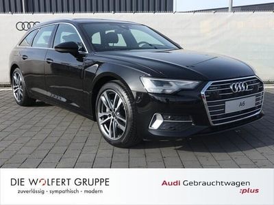 Zwart Occasion 2023 Audi A6 Sport Stationwagen | € 55.087 (Duur)