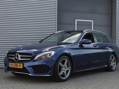 tweedehands Mercedes 200 C-KLASSE EstatePrestige I AMG I AUTOMAAT I LEDER I NAVI