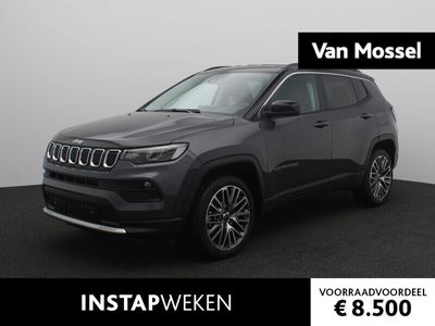 tweedehands Jeep Compass 4xe 240 Plug-in Hybrid Electric Limited | 19" Velgen | Camera | Navigatie | Co-Pilot | Keyless entry | LED |