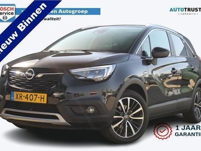 tweedehands Opel Crossland X 1.2 Turbo Innovation | Incl. 1 jaar garantie | 1ste eigenaar! | Cruise | Stoel/stuurverwarming | Apple carplay | Head-up display | Navi | DAB | Lane assist | Keyless entry/start | Parkeercamera | Panorama dak | Trekhaak |