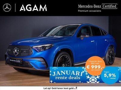 Blauw Occasion 2025 Mercedes GLC300 AMG Line Premium Plus Coupé | € 78.950 (Iets duurder)
