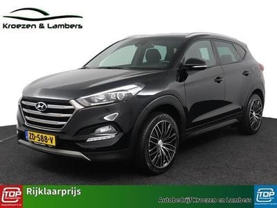 Zwart (metallic) Gebruikt 2018 Hyundai Tucson SUV | € 18.995 (Iets duurder)