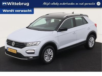 tweedehands VW T-Roc 1.0 TSI Style Metallic/Zwart dak/ Airco/ Navi/ Par