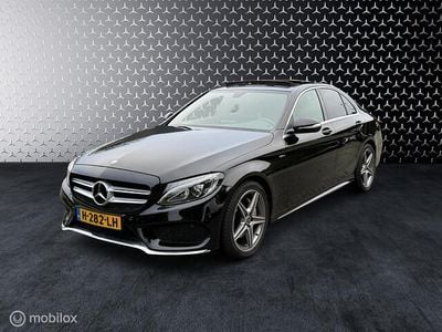 Occasion Mercedes C220 AMG line 170 PK (125 kW) 2014 Zwart Sedan