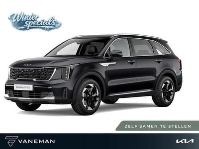 Zwart Nieuw 2025 Kia Sorento SUV | € 55.995 (Super prijs)