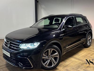 Zwart Gebruikt 2021 VW Tiguan R-line SUV | € 36.940 (Eerlijke prijs)