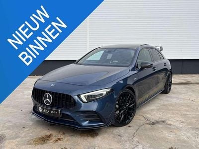 Blauw Gebruikt 2019 Mercedes A35 AMG Premium Hatchback | € 34.999 (Iets duurder)