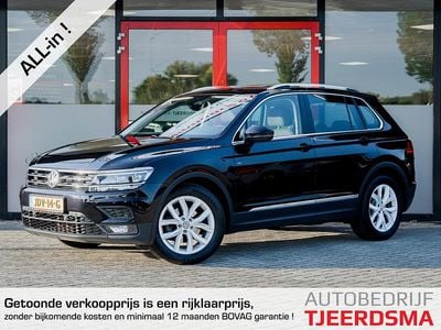 Zwart Occasion 2019 VW Tiguan Highline SUV | € 27.450 (Goede deal)
