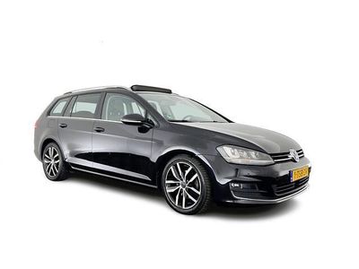 Zwart Gebruikt 2014 VW Golf VII Highline Stationwagen | € 7.945 (Eerlijke prijs)