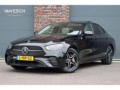 Occasion Mercedes E300 AMG line 2020 Zwart Sedan