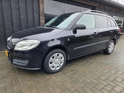 Occasion Skoda Fabia Tour 86 PK (63 kW) 2009 Zwart (metallic) Stationwagen