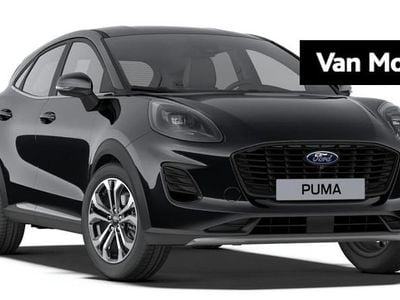 Zwart Nieuw 2025 Ford Puma Titanium SUV | € 30.970 (Goede deal)
