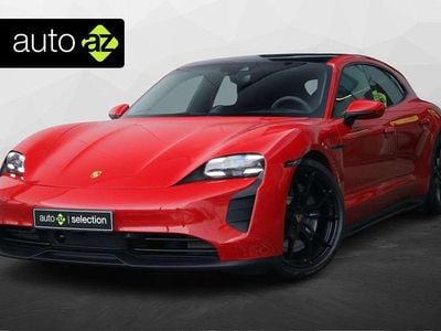 Occasion Porsche Taycan Sport Turismo 380 kW (517 PK) 2022 Rood Stationwagen