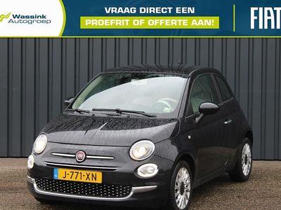 Occasion Fiat 500 Lounge 2020 Zwart Hatchback
