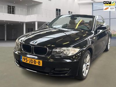 Zwart (metallic) Occasion 2009 BMW 120 Cabriolet Cabriolet | € 4.450 (Super prijs)