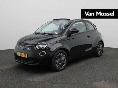 Zwart Occasion 2022 Fiat 500e Icon Cabriolet | € 17.900 (Goede deal)