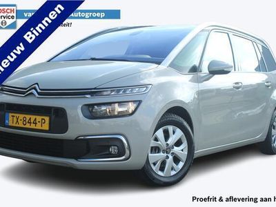 tweedehands Citroën Grand C4 Picasso SpaceTourer 1.2 PureTech Business 7 persoons | Navigatie | Achteruitrij camera | Groot panoramadak | Apple carplay | Cruise control | Trekhaak | 16 " LM | 1e eigenaar | Keyless entry & go | DB vervangen |