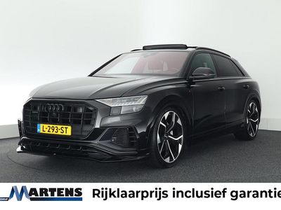Zwart Occasion 2021 Audi Q8 S-Line SUV | € 59.949 (Eerlijke prijs)